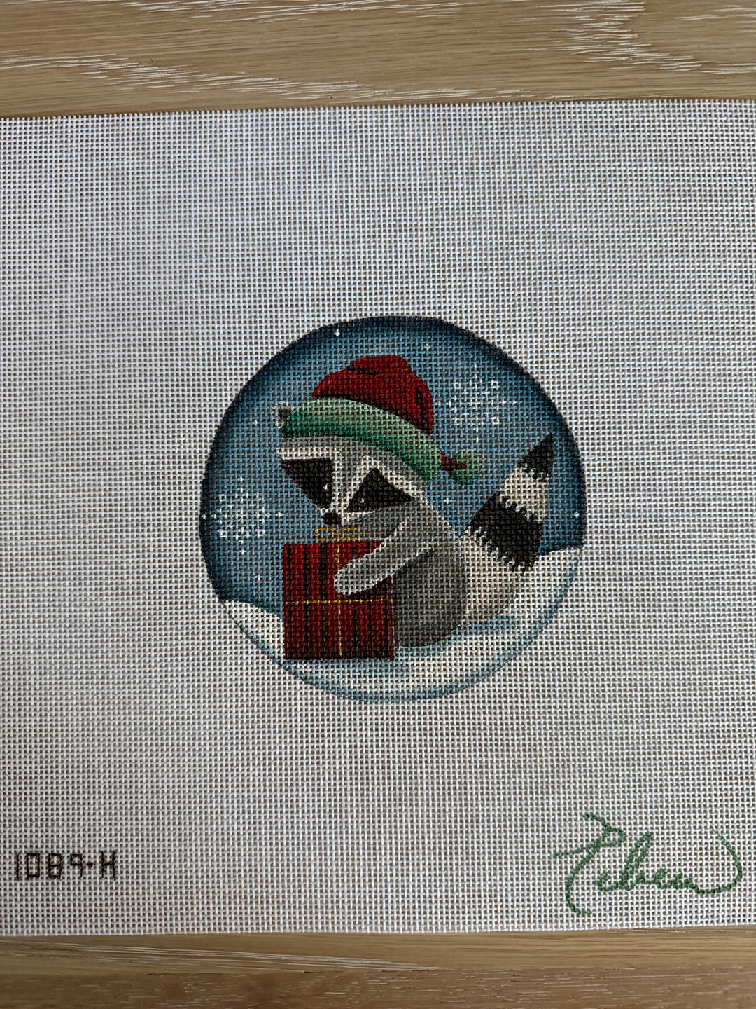 Raccoon with Gift