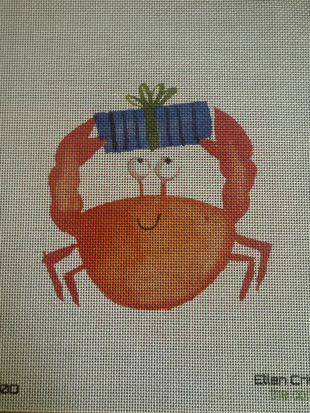 Crab with Present