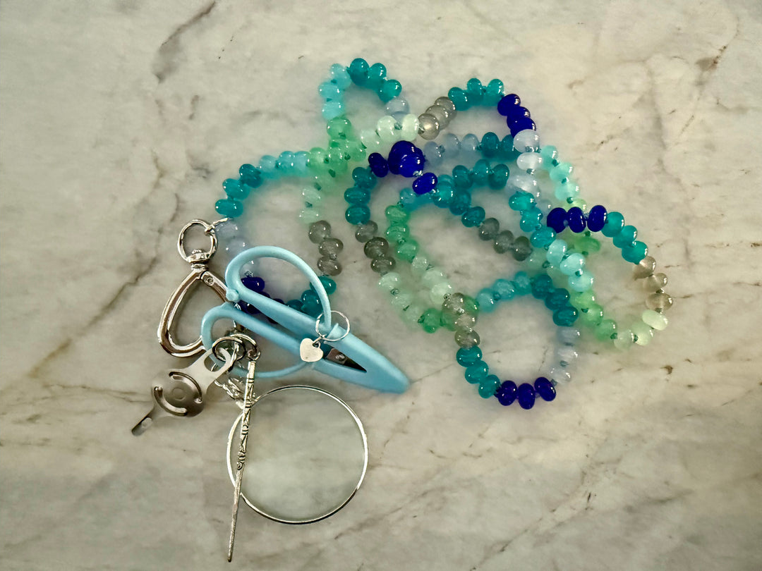 Ombre Blues Chatelaine