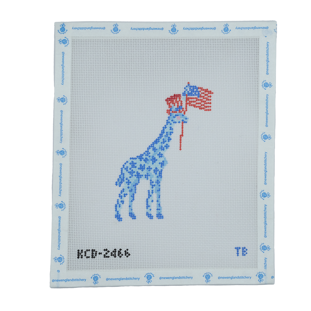 Patriotic Giraffe