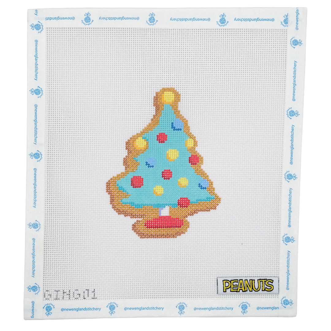 Gingerbread Tree Canvas