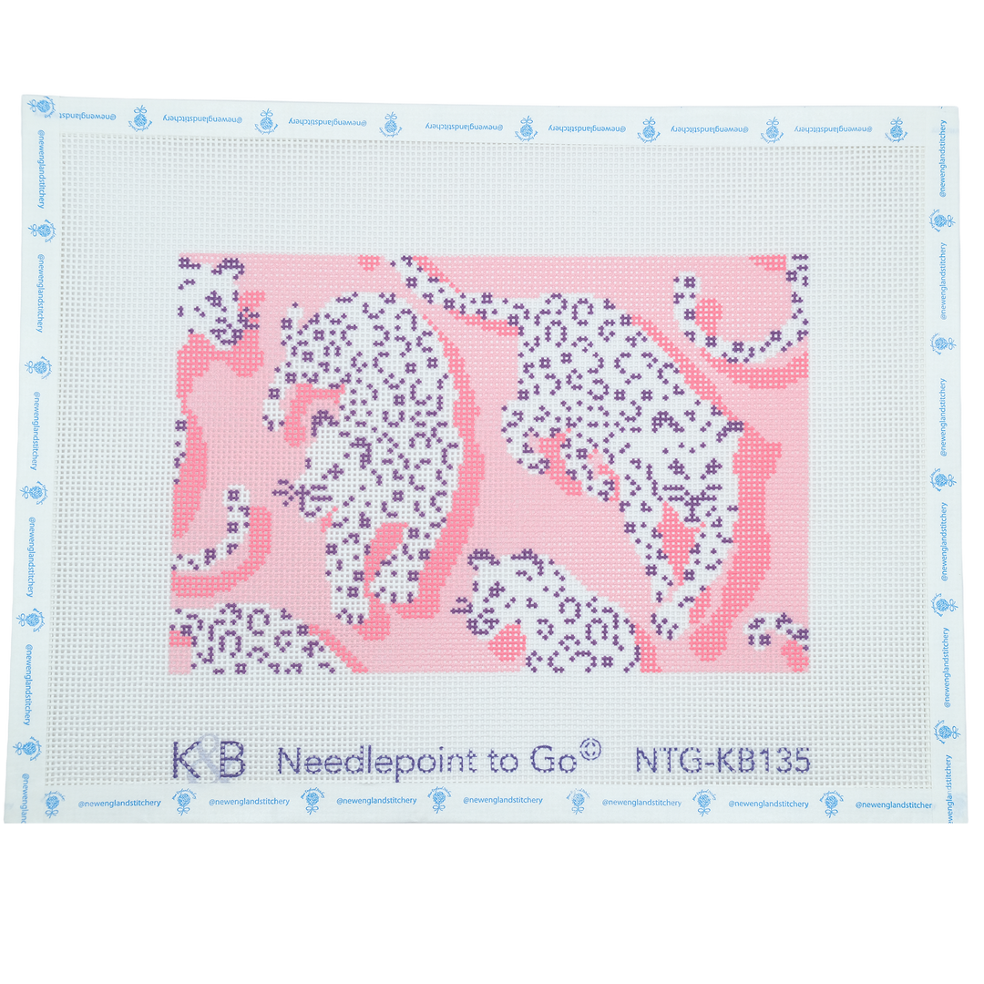 Pink Leopard Clutch