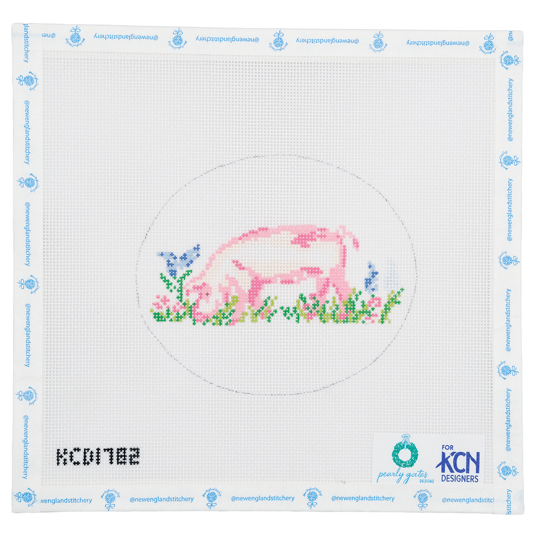Pink Pig Canvas