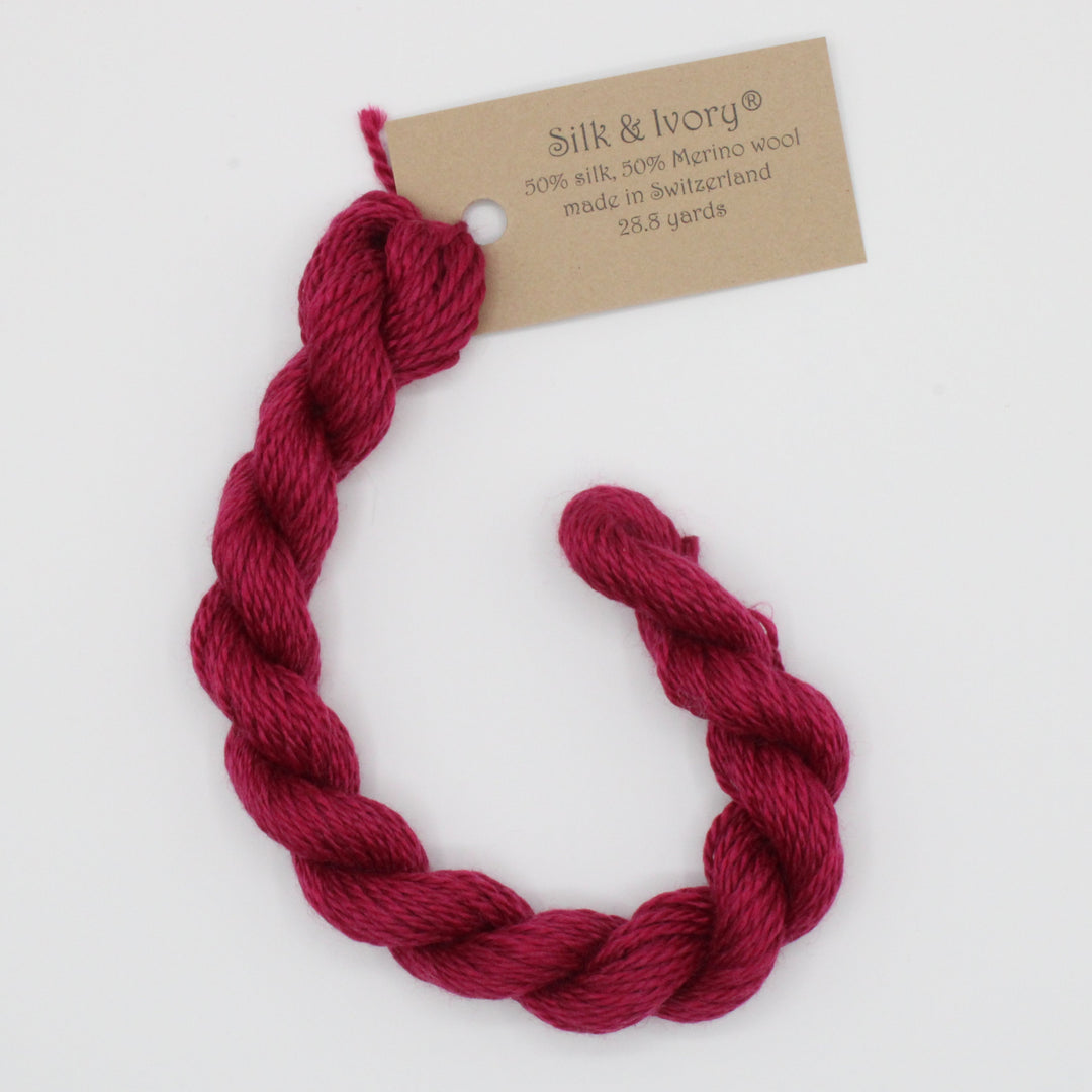 Silk and Ivory 23 Raspberry
