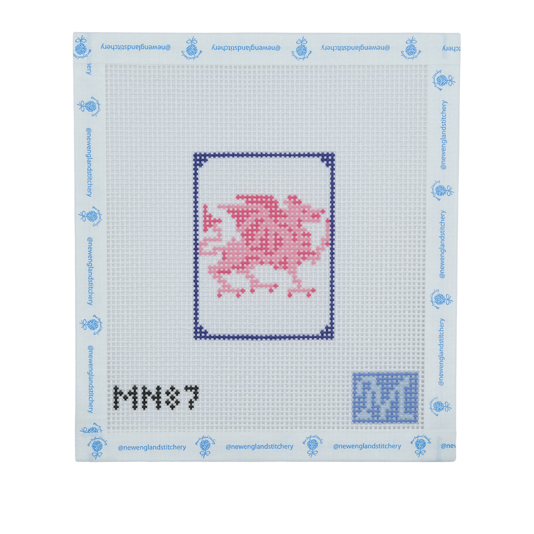 Red Dragon Mahjong Tile