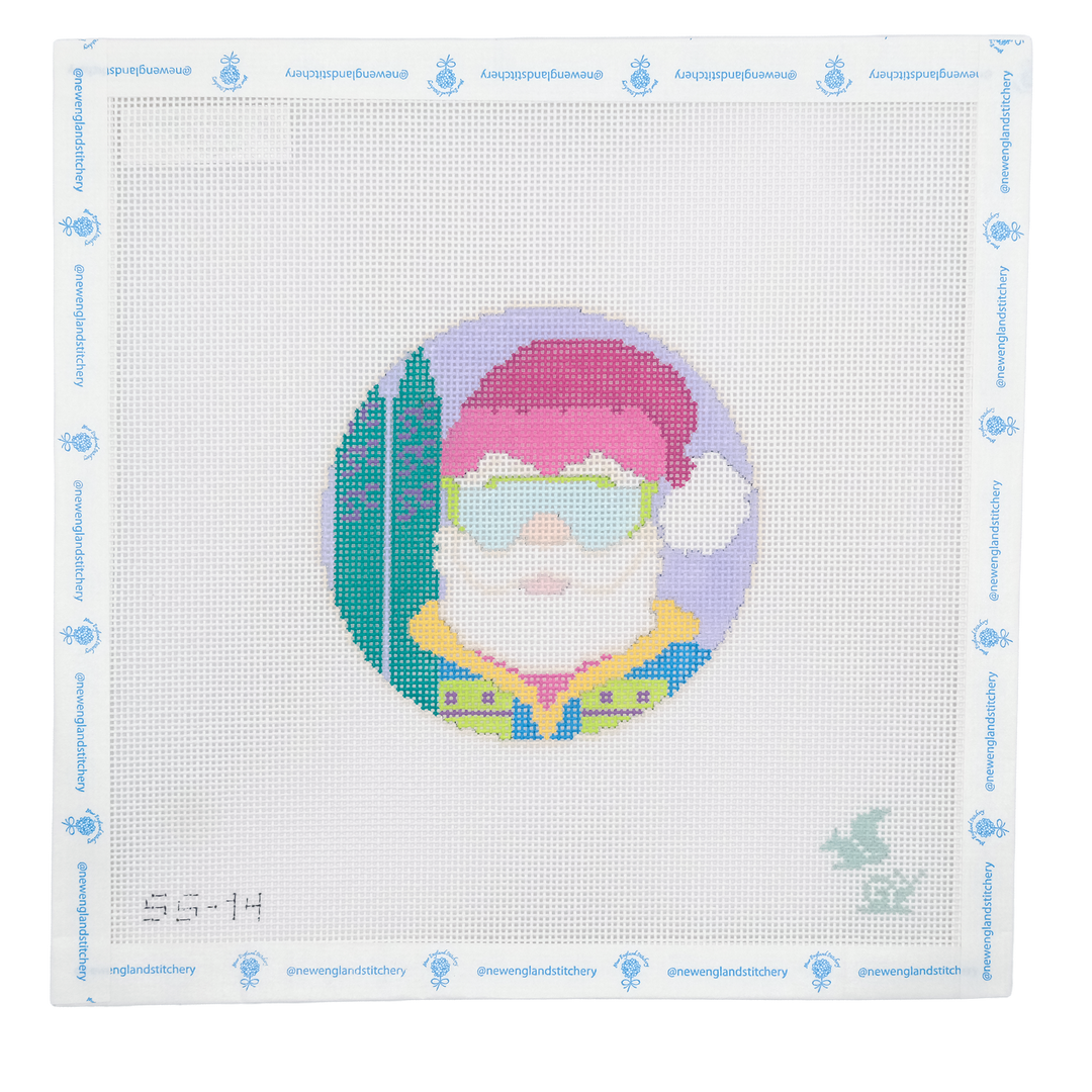 Santa Skier Dude