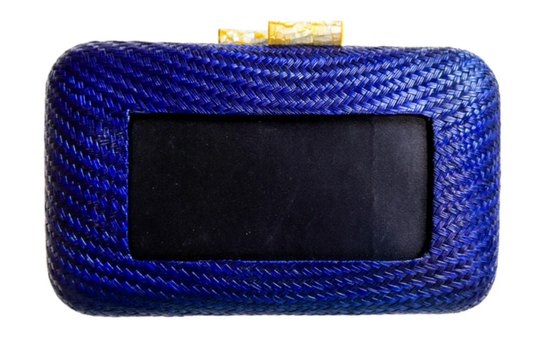 Navy Fancy Clutch