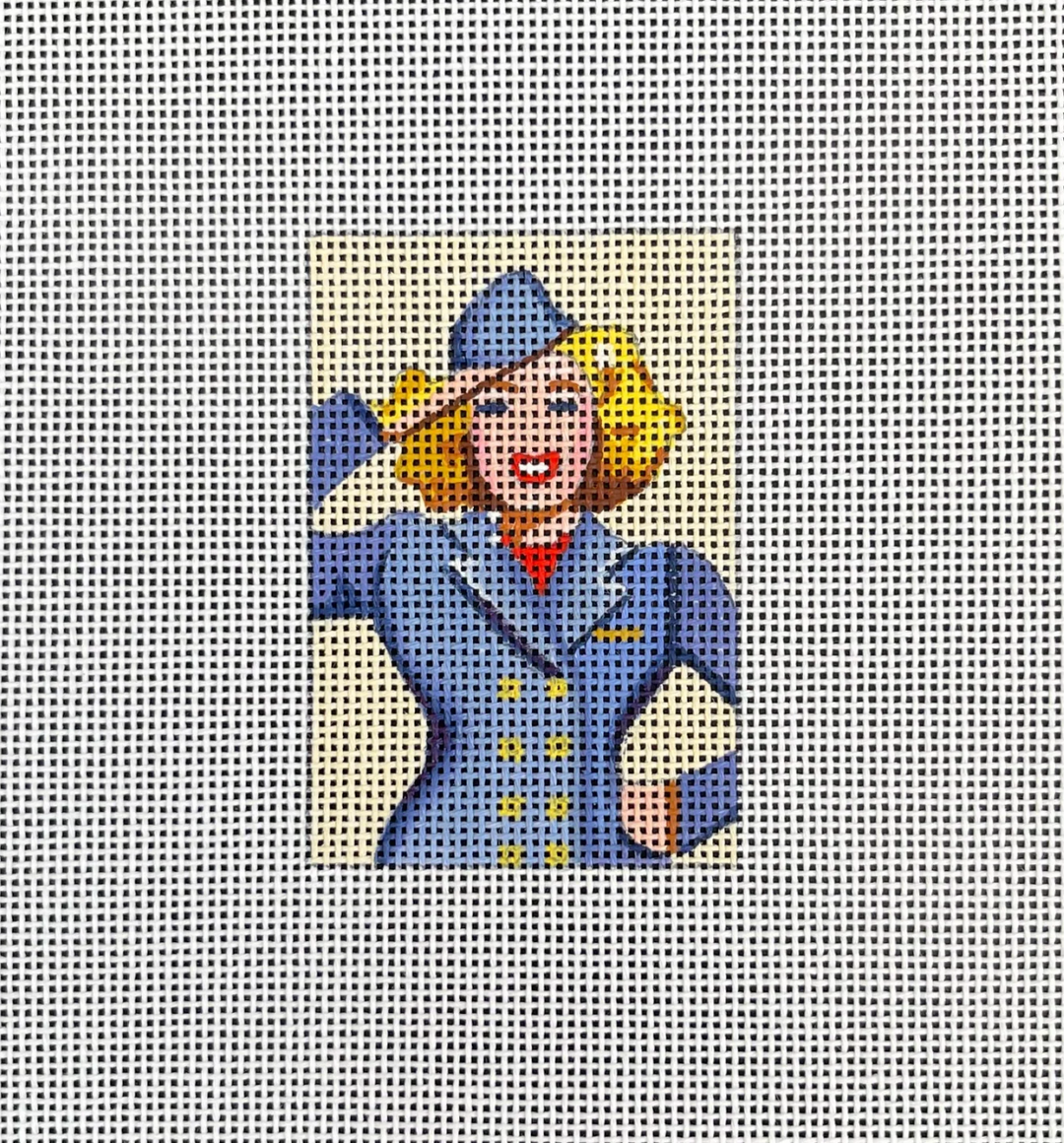 Flight Attendant Luggage Tag