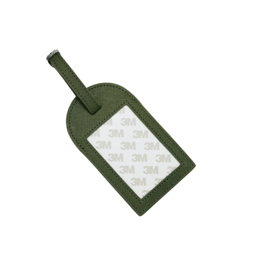 Green Self Finishing Bag Tag