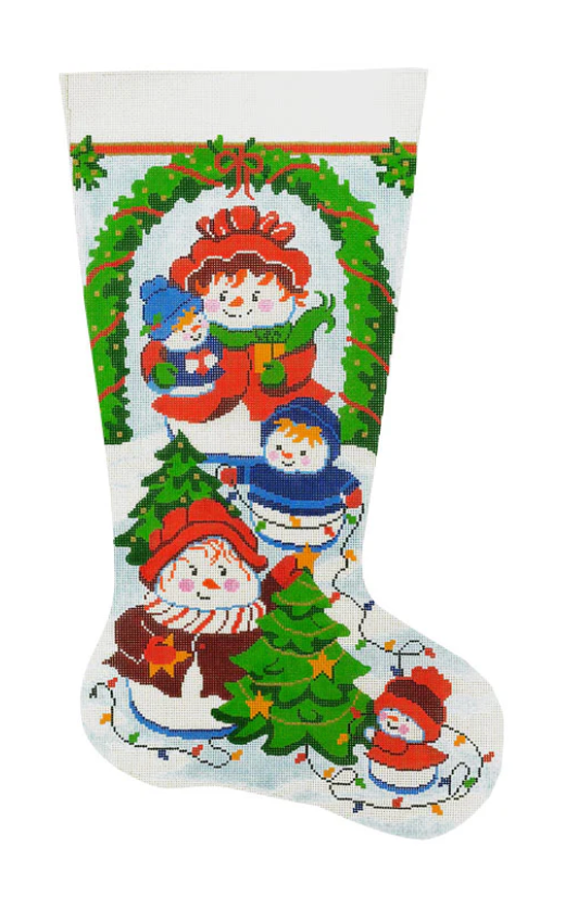 Snow Fun Christmas Stocking