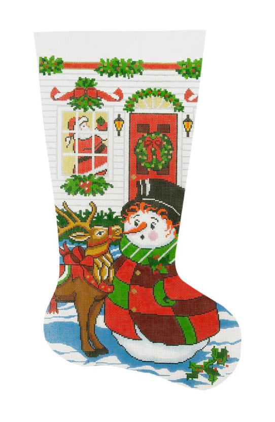 Reindeer Antics Christmas Stocking