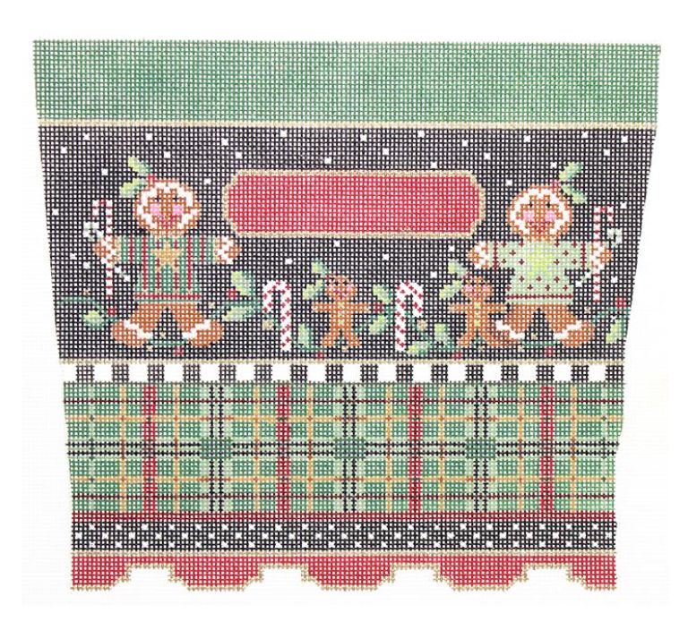 Gingerbread Boys Stocking Cuff