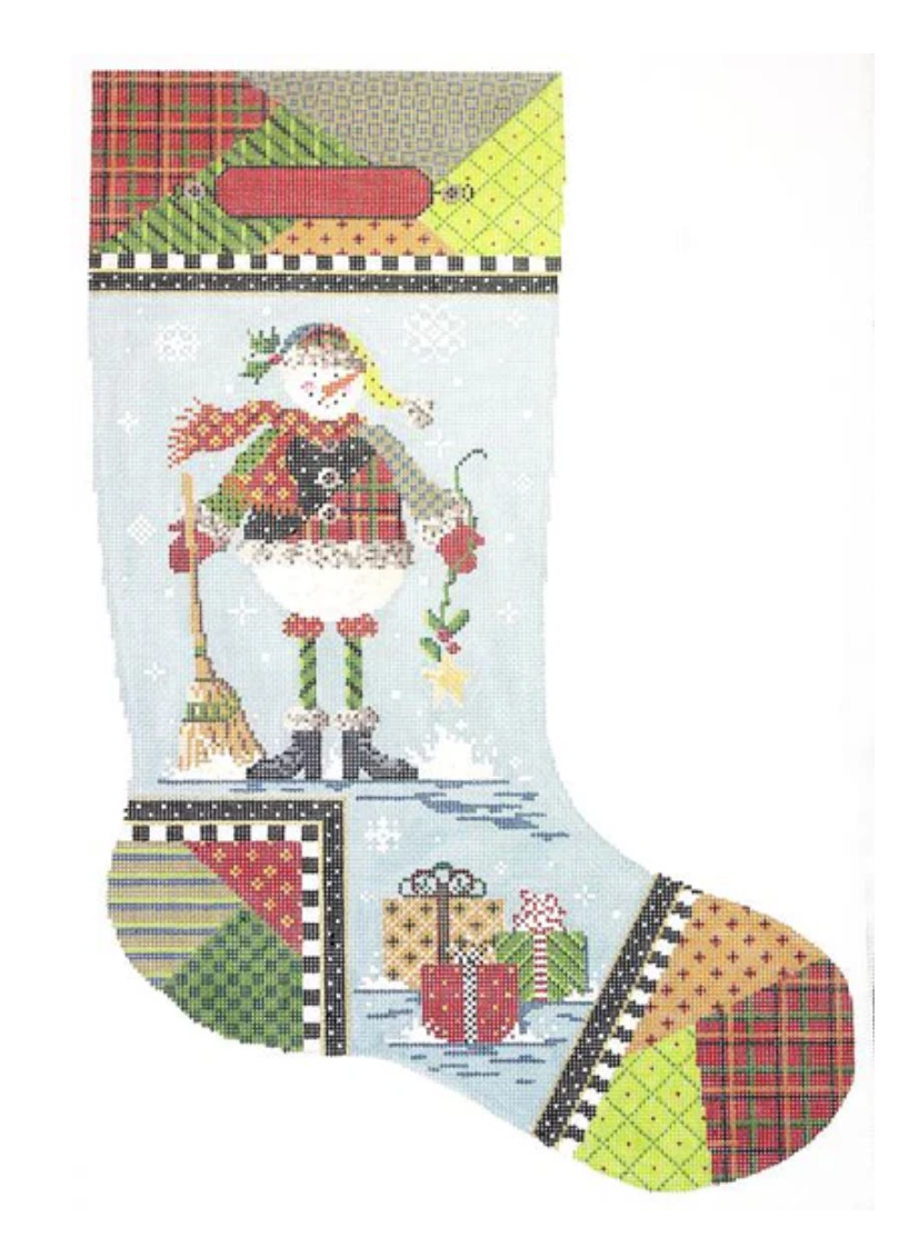 Patchwork Paul Christmas Stocking