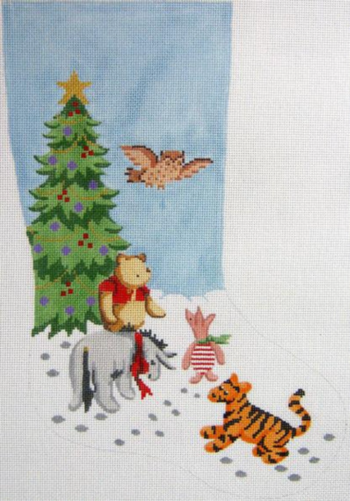 Pooh and Friends Christmas Stocking