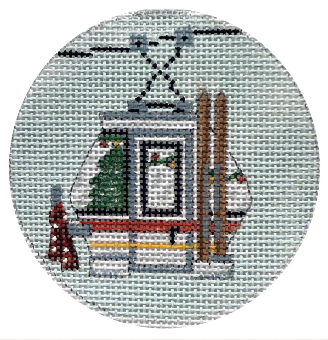 Christmas Ski Gondola