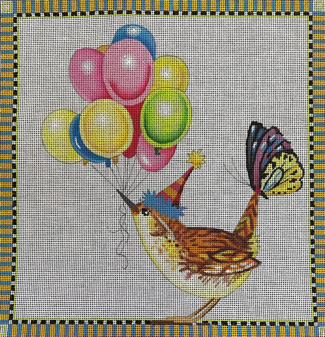 Balloons, Bird, Butterfly
