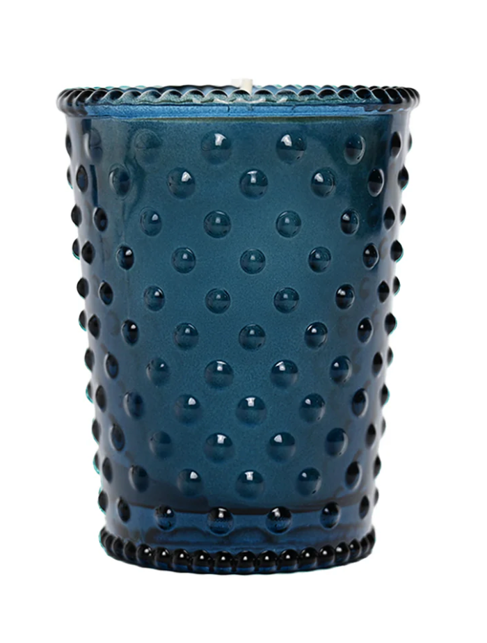 Ambergris Hobnail Candle 3.5oz