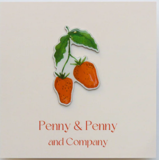 Needle Minder: Sweet Strawberry Needle Minder