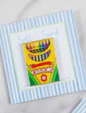 Needle Minder: Crayon Box Needle Minder