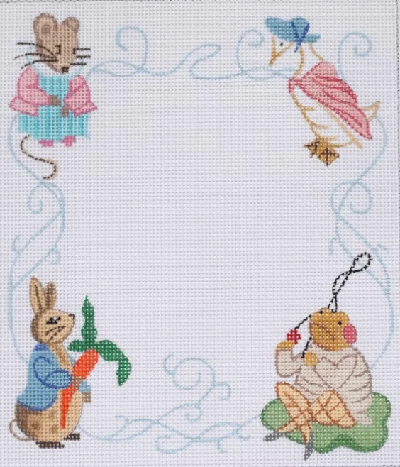 Peter and Friends Frame or Monogrammable Pillow