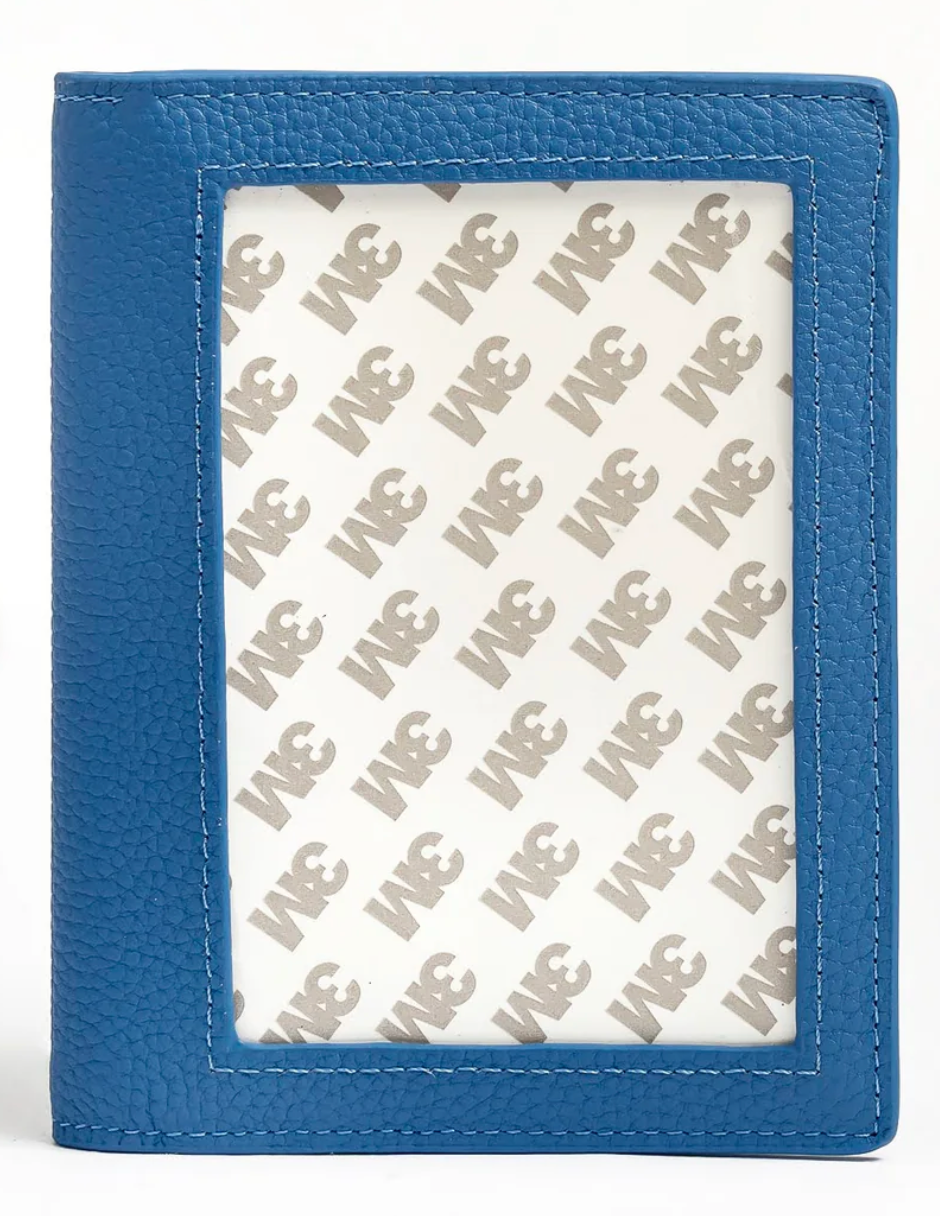 Cadet Blue Self Finishing Passport Cover