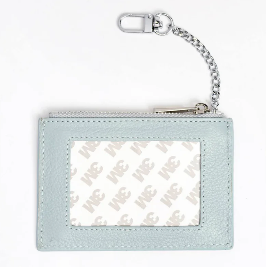 Robin's Egg Blue Self Finishing Everyday Wallet