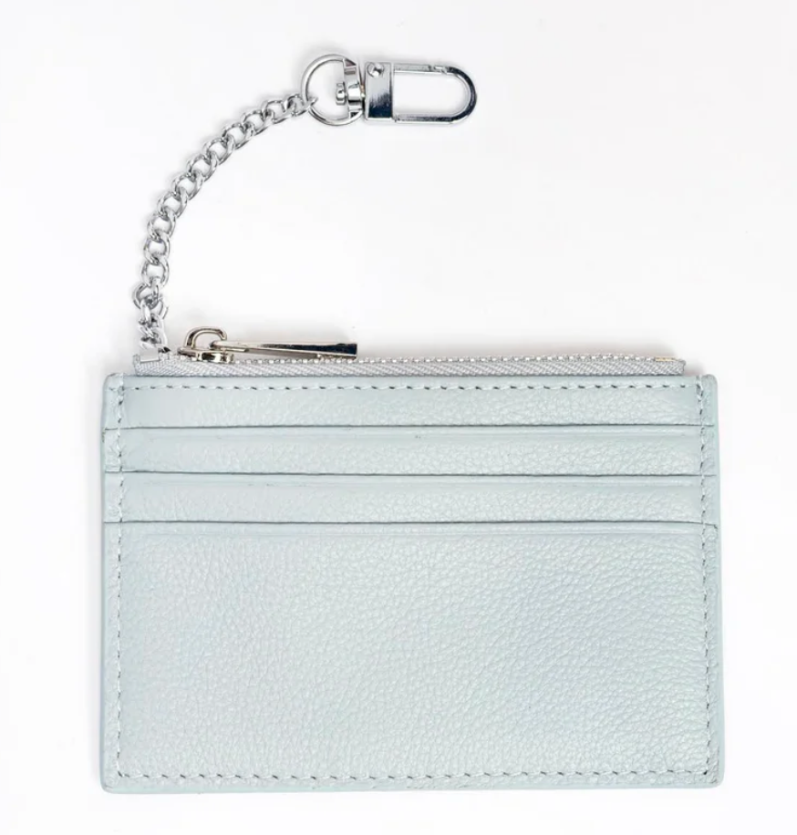 Robin's Egg Blue Self Finishing Everyday Wallet