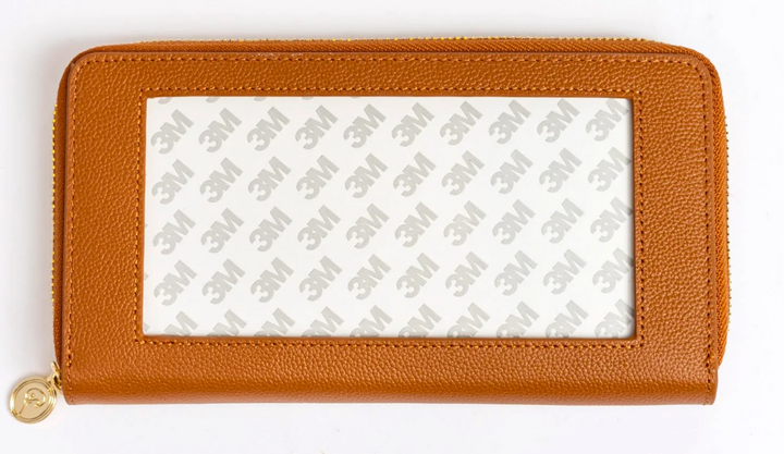Cognac and Pink All-In Wallet