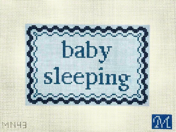 Baby Sleeping - Blue