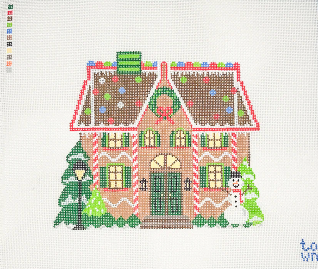 Christmas Village Gingerbread House
