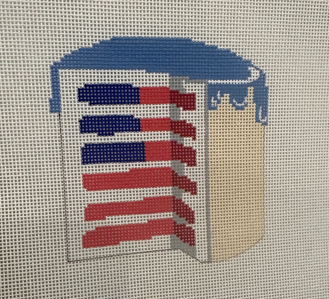Patriotic Flag Cake