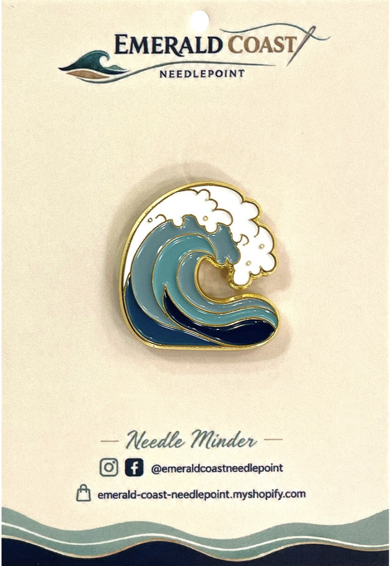 Blue Wave Needle Minder