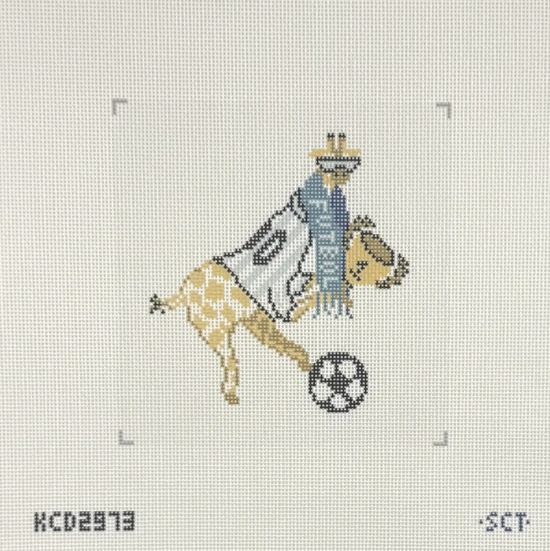 Giraffe Soccer Player