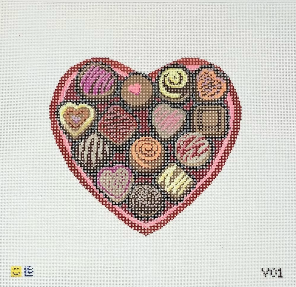 Chocolate Heart Box