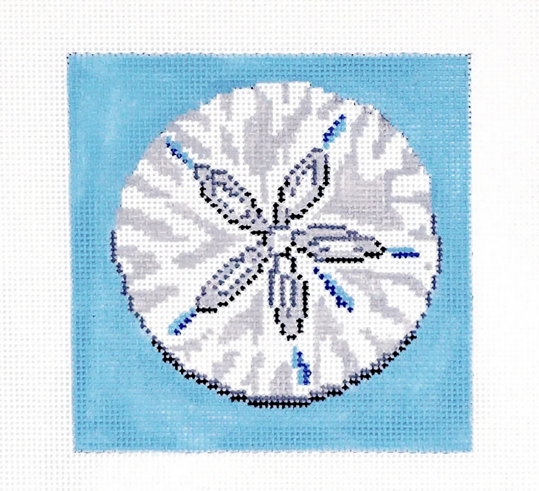 Sand Dollar on Blue