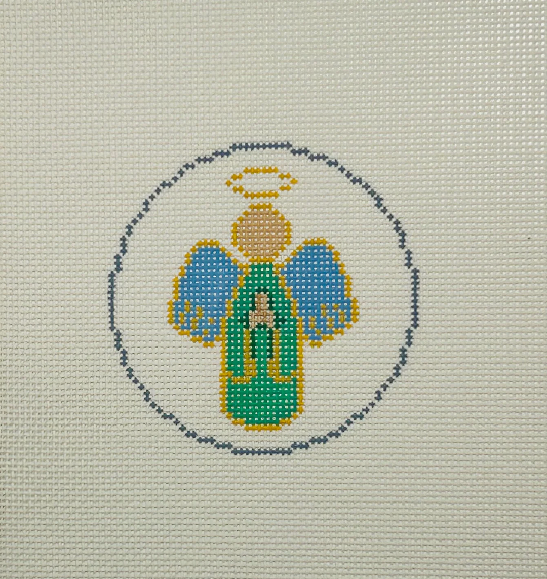 Angel with Blue Wings