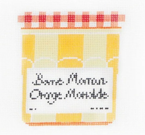 Orange Marmalade Jar