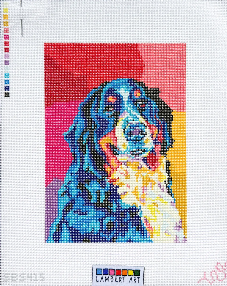 Bernese Mountain Dog Pet Portrait
