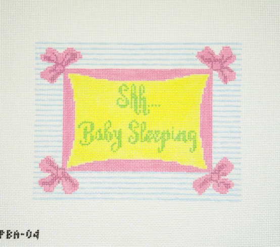 Shh...Baby Sleeping with Bows