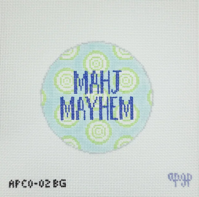 Mahjong Mayhem Blue and Green