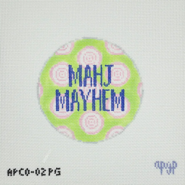 Mahjong Mayhem Pink and Green