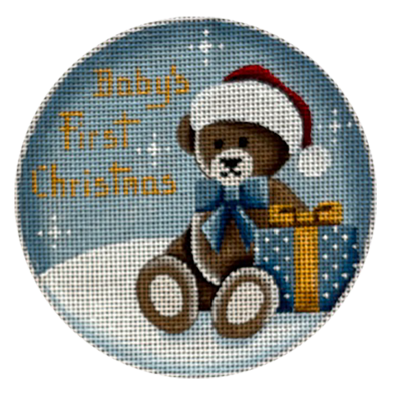 Baby's First Christmas - Boy Teddy