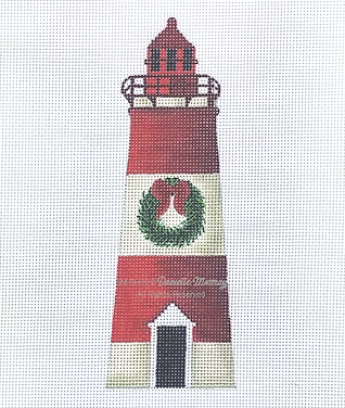 Lighthouse with Wreath