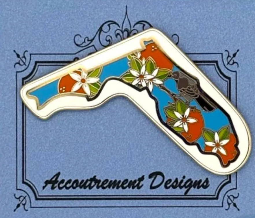 Florida Floral Needle Minder