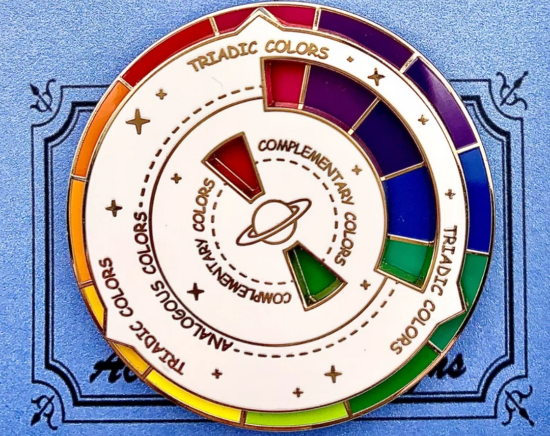 Color Wheel Needle Minder