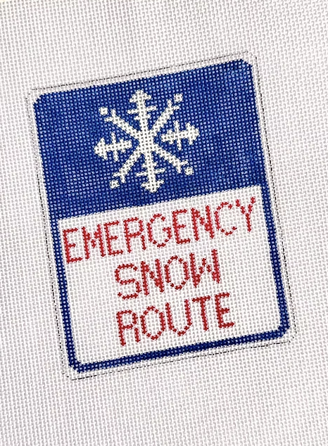 Snow Emergency Sign