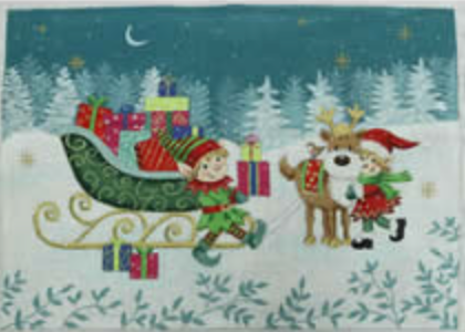 Elves with Reindeer