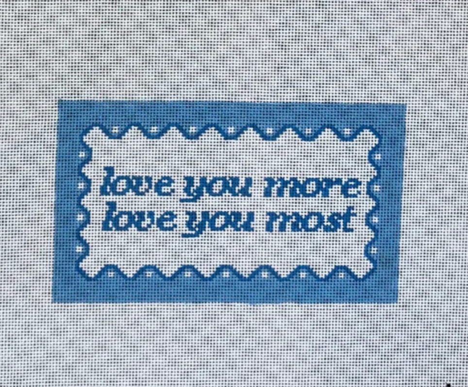 love you more, love you most - blue
