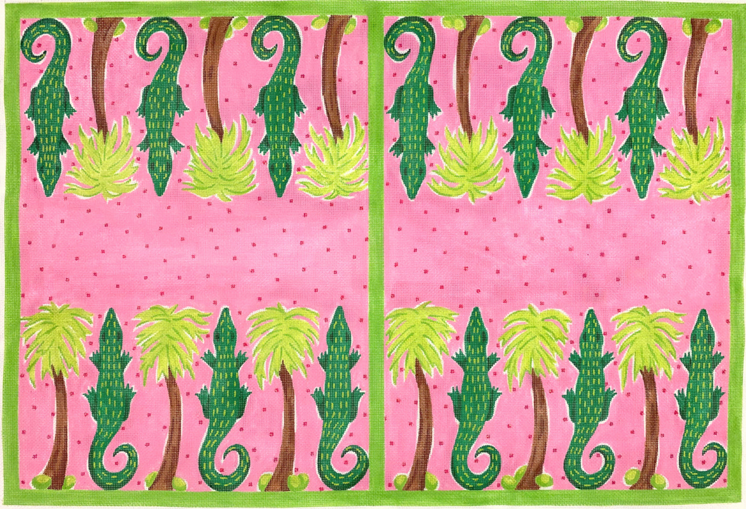 Gators and Palms Backgammon Board