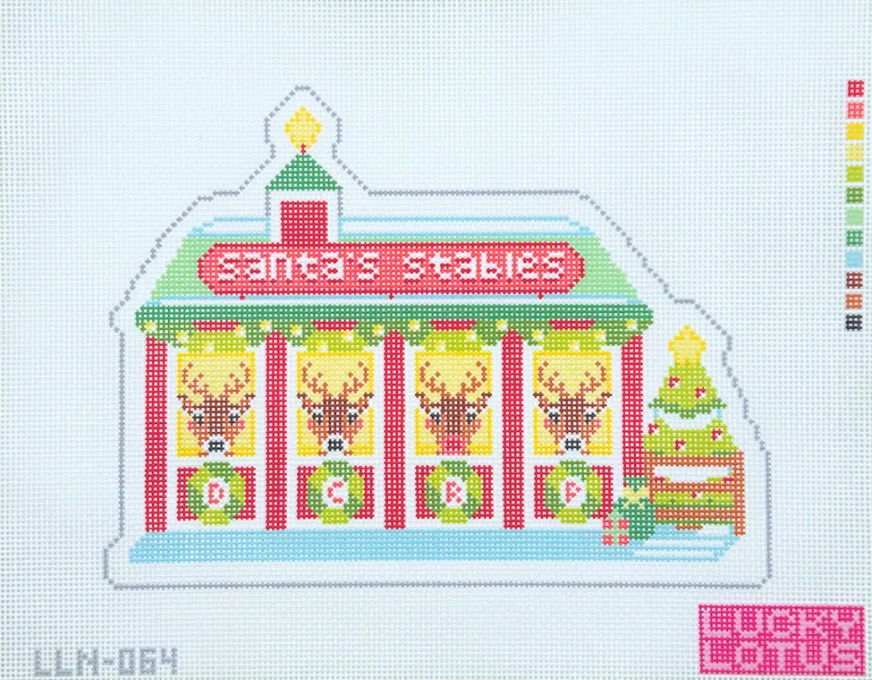Christmas Village: Santa's Stables